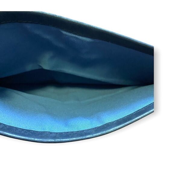 SENSEA Leather Boho Cutout Lined Slim Clutch In‎ Black - Picture 7 of 7